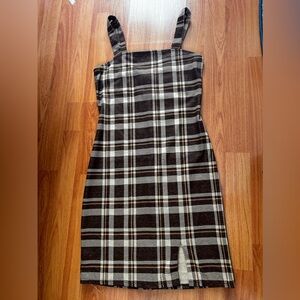 Plaid dress